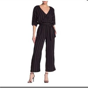 NWT Paige Vanette Striped Jumpsuit Striped Medium